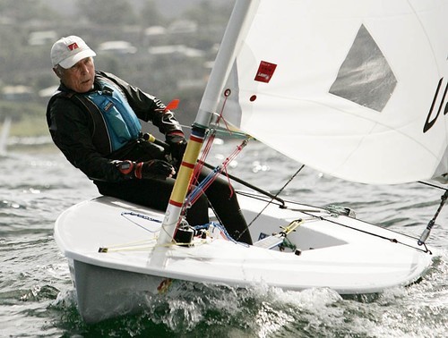 Laser World Masters. Terrigal, Australia February 17, 2008. Image by Jason Grogan. Copyright C & C Images. - Laser Masters Worlds ©  SW
